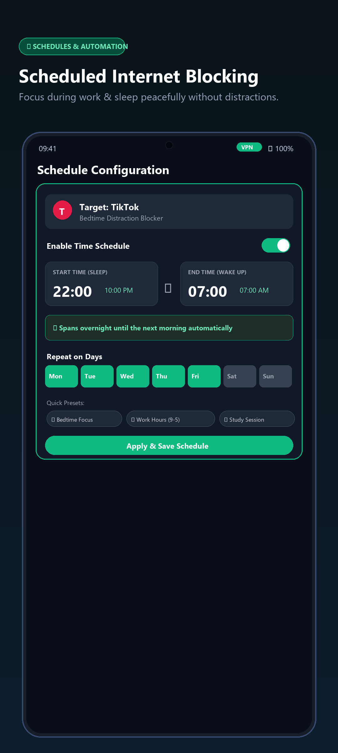 Automated Schedules