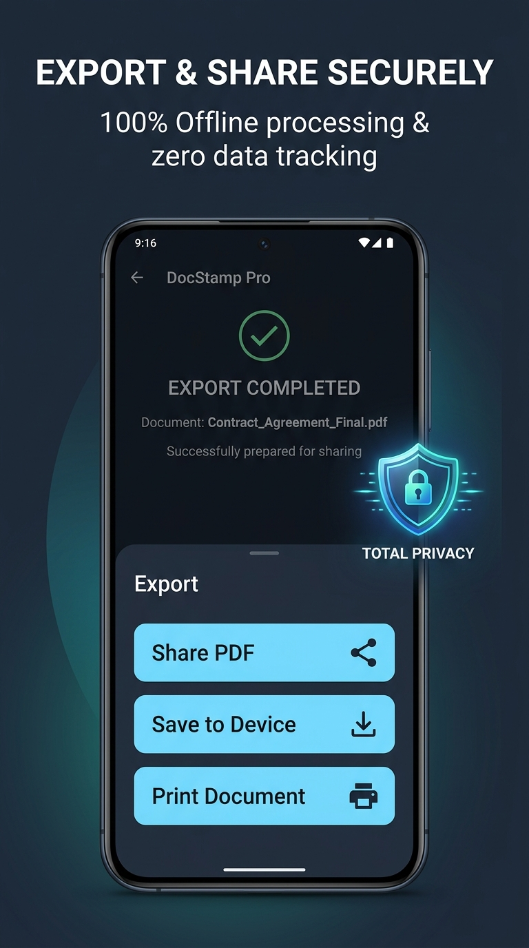 Export & Local Privacy