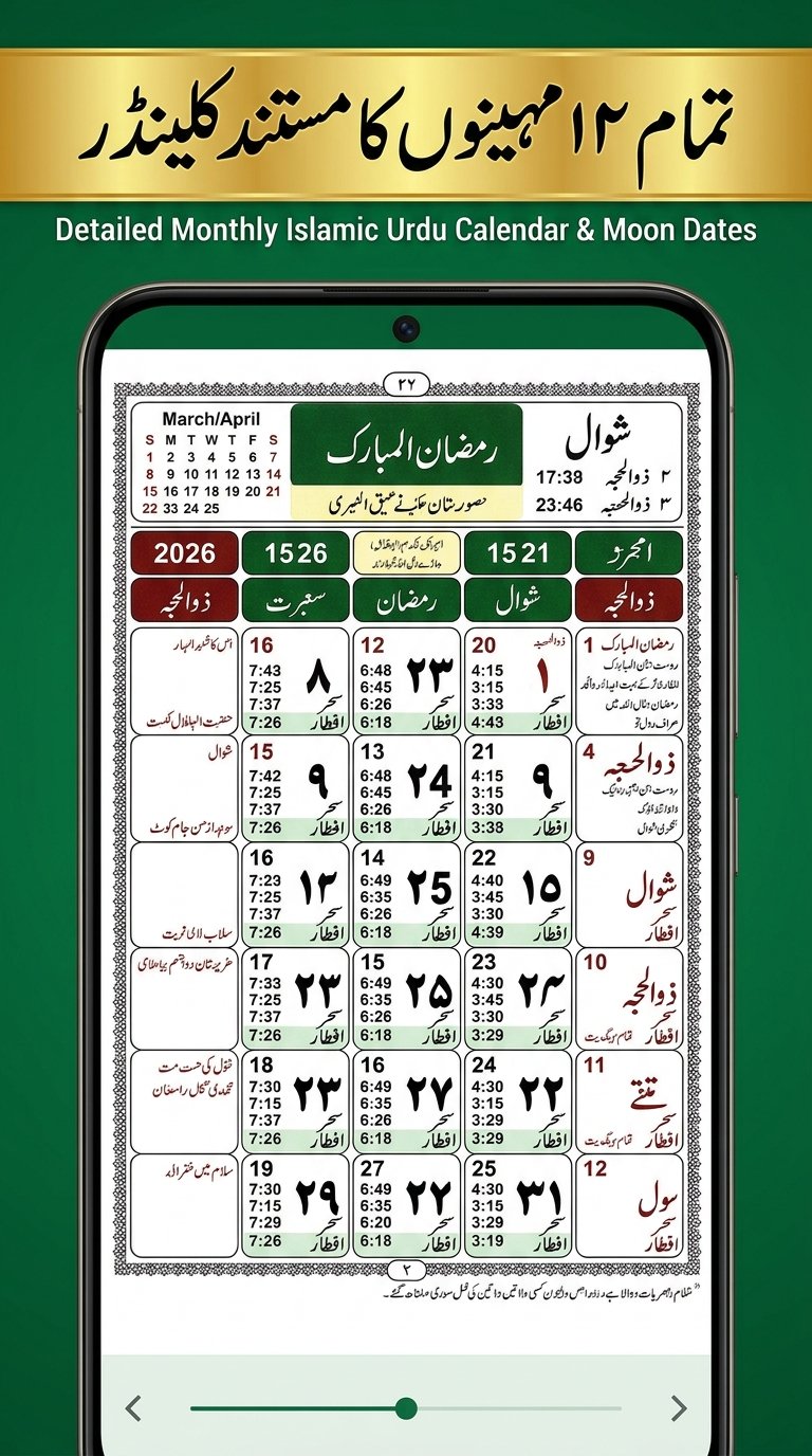 Monthly Calendar